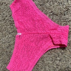 VS PINK lace cheekies